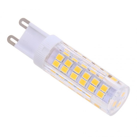 G9 7W SMD2835 Non-dimmable 64 LED Ceramic Corn Light Bulb for Outdoor Home Decoration AC110-240V