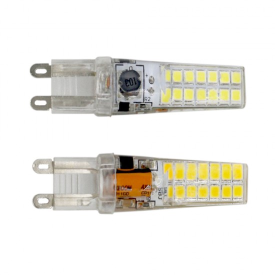 G9 AC85V-265V SMD2835 5W No Flicker Silica gel 28 LED Corn Bulb Replace 50W Halogen Lamp