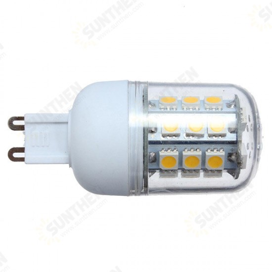 G9 LED Bulb 3W White/Warm White 27 SMD5050 LED Corn Light 220V