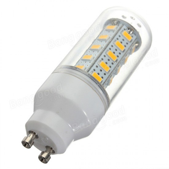 GU10 7W 36 LED 5730SMD White/Warm White Corn Light Lamp Bulb 220V