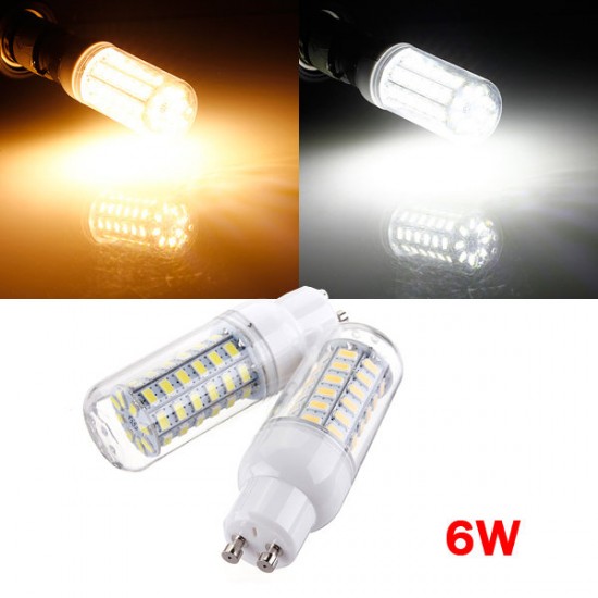 GU10 950LM 6W 5730SMD 56 LED Energy Saving Corn Light Bulb Lamp 220V