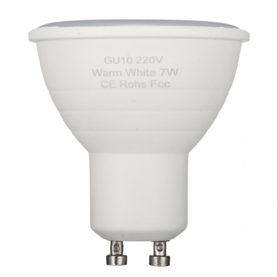 GU10 MR16 7W SMD2835 474LM Pure White Warm White LED Corn Spotlight Bulb for Home AC220V