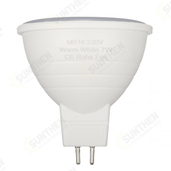 GU10 MR16 7W SMD2835 474LM Pure White Warm White LED Corn Spotlight Bulb for Home AC220V