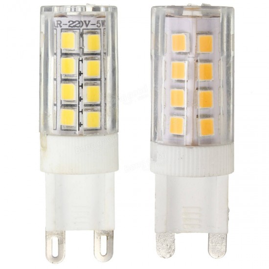 G9 5W 35 SMD 2835 430LM LED Ceramic Cover Corn Lamp Bulb AC 220-240V