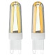 Mini 2.8W G9 Dimmable LED Corn Bulb Silicone Crystal COB Lamp Light AC220V