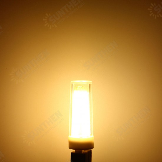 Mini G9 3W COB Pure White Warm White LED Silicone Crystal Lamp Light AC110V