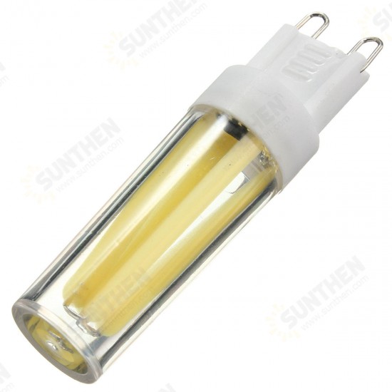 Mini G9 3W COB Pure White Warm White LED Silicone Crystal Lamp Light AC110V