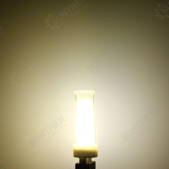 Mini G9 3W COB Pure White Warm White LED Silicone Crystal Lamp Light AC110V