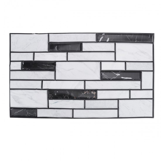 3D Brick Stone Self Adhesive Wall Sticker Panel Wallpaper Living Room Home Decoration 30x50cm