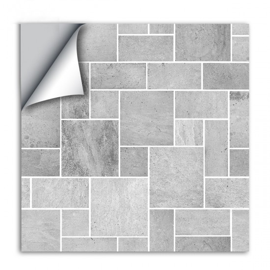 Kitchen Tile Stickers Bathroom Modern Style Sticker Self-adhesive Wall Decoration