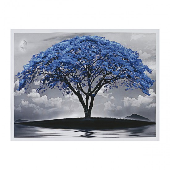 1 Piece Big Tree Canvas Painting Wall Decorative Print Art Picture Unframed Wall Hanging Home Office Decorations