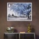 1 Piece Big Tree Canvas Painting Wall Decorative Print Art Picture Unframed Wall Hanging Home Office Decorations