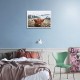 1 Piece Canvas Print Painting Highland Cow Poster Wall Decorative Printing Art Pictures Frameless Wall Hanging Decorations for Home Office