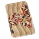 3Pcs Beach Starfish Shell Bathroom Pedestal Rug+Lid Toilet Cover+Bath Mat 45*75cm