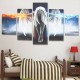 5PCS Angel Canvas Print Painting Modern Art Wall Picture Home Decor Decoration with Framed for Home Office