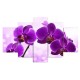 5Pcs DIY Modern Abstract Flowers Canvas Print Painting Picture Wall Art Home Decoration Wallpaper