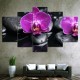 5Pcs DIY Modern Abstract Flowers Canvas Print Painting Picture Wall Art Home Decoration Wallpaper