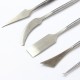 5Pcs/set Clay Scrapers Stainless Steel Clay Sculpting Tools Carving Pottery Tools Artist Supplies