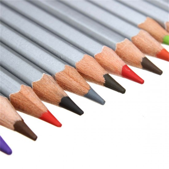 72 Colors Art Drawing Pencil Set Oil Non-toxic Pencils Painting Sketching Drawing Stationery School Students Supplies