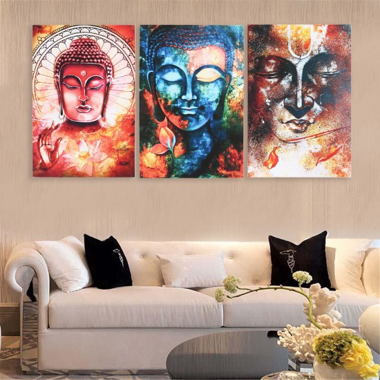 Abstract Colorful Joss Statue Canvas Print Paintings Art Painting Posters Prints Wall Art Framed for Living Room Home Decor