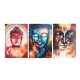 Abstract Colorful Joss Statue Canvas Print Paintings Art Painting Posters Prints Wall Art Framed for Living Room Home Decor