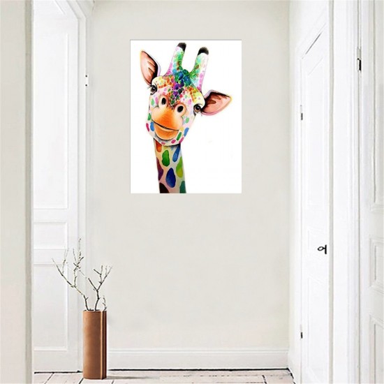 DIY 5D Diamond Painting Animal Giraffe Diamond Embroidery Cross Stitch Full Round Drill Christmas Gift Home Decoration