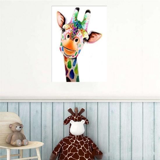 DIY 5D Diamond Painting Animal Giraffe Diamond Embroidery Cross Stitch Full Round Drill Christmas Gift Home Decoration