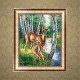 DIY 5D Diamond Painting Kit Deers Handmade Craft Cross Stitch Embroidery Home Office Wall Decorations