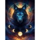 DIY Diamond Painting Animal Wolf 5D Full Diamond Art Craft Kit Handmade Wall Decorations Gifts for Kids Adult