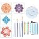 Datura Stippling Tool Pen Combination Set 20 Pieces DIY Painted Rock Painting Tools Stationery Art Supplies