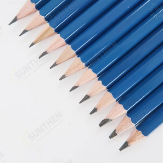 42pcs Sketching Pencil Set Professional Graphite Charcoal Drawing Pencil Kit for Beginner Engineering Drawing Design