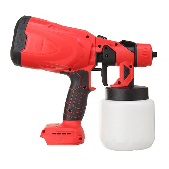 Cordless Electric Paint Sprayer Guns Home Garden Wall DIY Work Spray Tool For Makita Battery