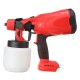 Cordless Electric Paint Sprayer Guns Home Garden Wall DIY Work Spray Tool For Makita Battery