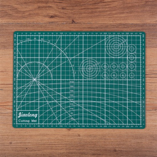 A3/A4/A5 Green Cutting Mat 3mm Thick Double Sided Durable Cut Board Patchwork Tool DIY Handmade Cutting Plate