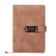 Lockable A5 Diary Notebook Combination Locking PU Journal Writing Notebook Planner Agenda Personal Notepad