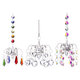 Crystal Lighting Ball Pendant Beads Chandelier Hanging Drop Prisms Suncatcher for Home Decoration