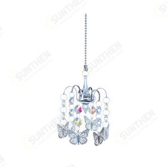 Crystal Lighting Ball Pendant Beads Chandelier Hanging Drop Prisms Suncatcher for Home Decoration