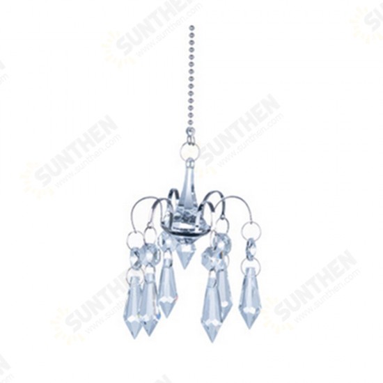 Crystal Lighting Ball Pendant Beads Chandelier Hanging Drop Prisms Suncatcher for Home Decoration