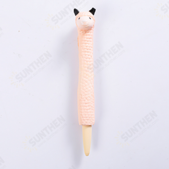 1 Pcs Decompression Pen Soft and Cute Students Use Pinch Pen Cute Super Cute Gel Pen Creative Ballpoint Pen