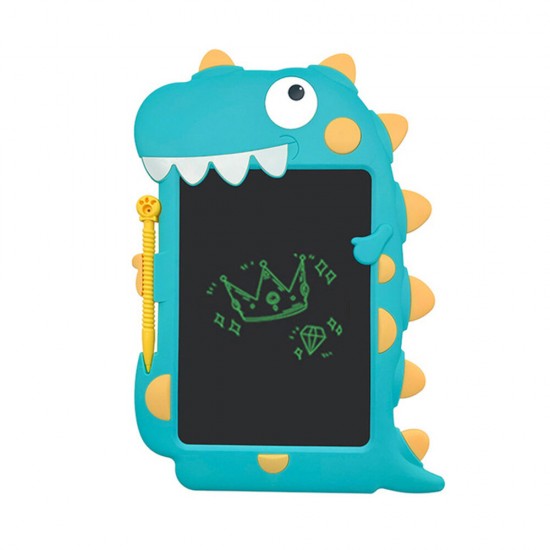 LCD Writing Tablet Monochrome Green Handwriting Eye Protection for Kids Birthday Gift Environmentally Friendly Doodle Board New Dinosaur Drawing Pad for Girl Boys