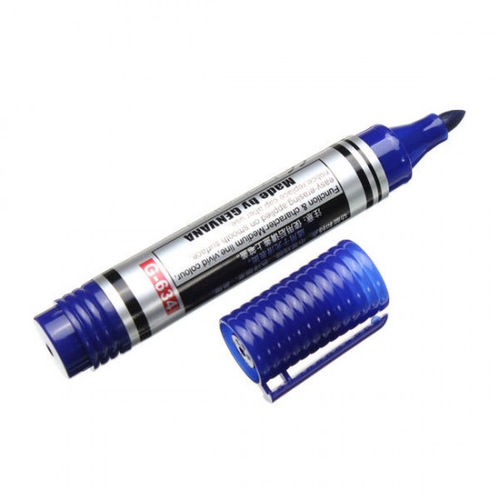 3.5mm Marker Pen for White Board Add Ink Recycle Black Red Blue