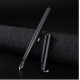 H1 Metal Fountain Aluminum Alloy Beautiful Black-golden Nib EF/F 0.4/0.5mm Size Writing Ink Pen for Business Office