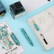 S1 Acrylic Resin Fountain Pen 0.38mm/0.5mm Nib Writing Signing Ink Pens Office School Stationery Supplies Gift for Friends Families