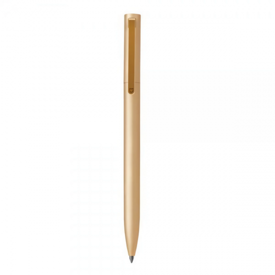 0.5mm Writing Point Sign Pen Gold Mental Signing Pen School Office Supplies