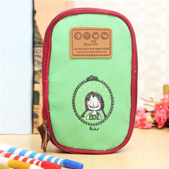 Pencil Bags Pen Case Storage Tool Stationery School Student Cosmetics Pouch