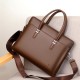 14 inch Business Casual Men PU Leather Macbook Tablet PC Laptop Storage Crossbody Shoulder Bag Handbag Briefcases