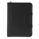 PF03 A4 PU Leather Office Document Folder Business Portable Multifunctional with Pen Slot Mobile Phone Storage Pack Pads Manager Portfolio Office Supplies