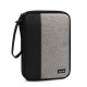 Travel Portable Double-layer Mobile Phone Memery Card U Disk USB Cable Digital Accessories Waterproof Organizer Storage Bag Handbag for iPad Mini / Air