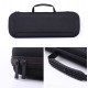 41*15*5.5cm Portable Oximeter Blood Glucose Meter Set Storage Box Dual Zipper Anti-slip Rubber Handle EVA Storage Bag