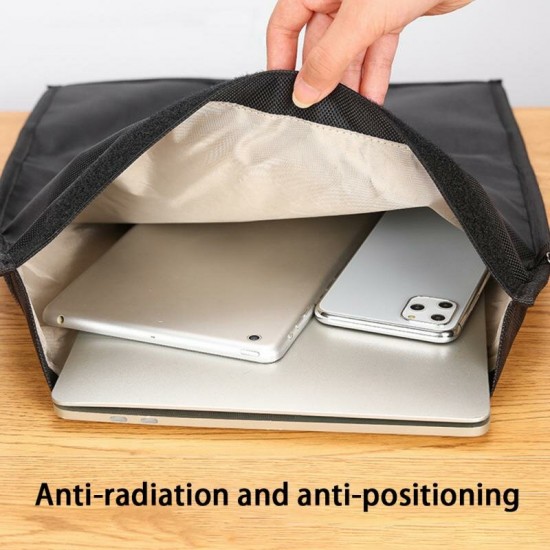 Oxford Cloth Signal Blocking Radiation Protection Phone/ Tablet/ Macbook Storage Faraday Bag